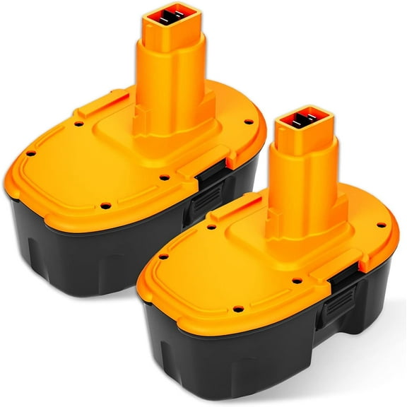 2 Packs 4.5Ah Ni-Mh 18 Volt DC9096 Battery Replacement for Dewalt 18V XRP Batteries DC9096 DC9098 DC9099 DW9098 DW9099 DW9096 DW9095 DE9039 DE9095 DE9096 DE9098 DE9503