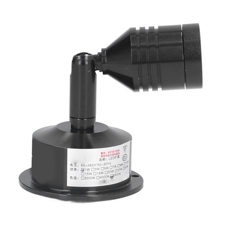 

1W LED Display Cabinet Light Multiple Angle Adjustment Eyes Protection Ceiling Small Spot Light 6500K Color Temperature For Indoor For Household