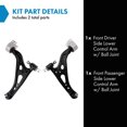thumbnail image 2 of Trq Brazo De Control Inferior Delantero Con Juego De Rótula Compatible Con Chevrolet Equinox Gmc Terrain 2018-2023, 2 of 5