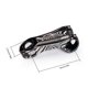thumbnail image 2 of Naiovety Extensión de vástago de manillar de bicicleta de 31,8mm, extensor ajustable de aleación de aluminio, accesorio adaptador de repuesto para Ciclismo Negro Stern Naiovety OD019776-03B, 2 of 6
