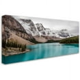 thumbnail image 2 of Trademark Fine Art 'Moraine Lake in the Clouds' Canvas Art by Pierre Leclerc, 2 of 3