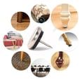thumbnail image 3 of Furniture Glides Furnigear con base de níquel acolchada de 2,5 cm, paquete de 20, 3 of 7
