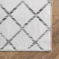 thumbnail image 6 of nuLOOM Moroccan Blythe SpinClean Machine Washable Area Rug, 3' x 5', Blythe Grey, 6 of 9