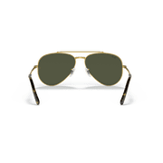 Ray-Ban New Aviator Pilot Sunglasses for Men and Women, Polished Legend Gold, Size 58