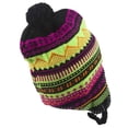 thumbnail image 3 of Top Headwear Peruvian Chullo Hat - Mountain - Black, 3 of 3