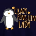 thumbnail image 3 of CafePress - Crazy Penguin Lady - Pullover Hoodie, Classic & Comfortable Hooded Sweatshirt, 3 of 4