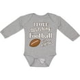 thumbnail image 3 of Inktastic Papaw Football Grandson Boys or Girls Long Sleeve Baby Bodysuit, 3 of 5