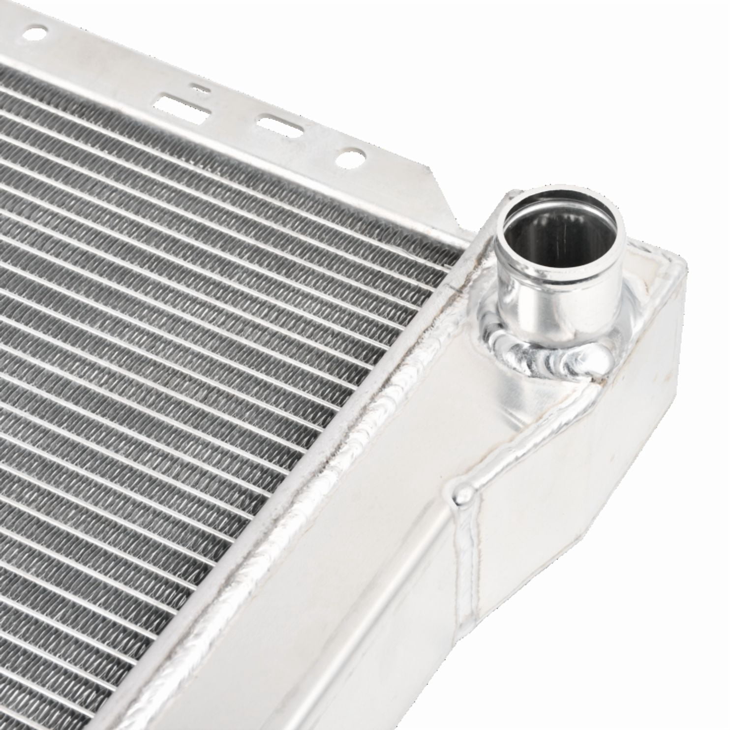 1 Row Aluminum Radiator for 1980-1984 Ford F150 F250 F350 Bronco 5.0L 5.8L 7.5L