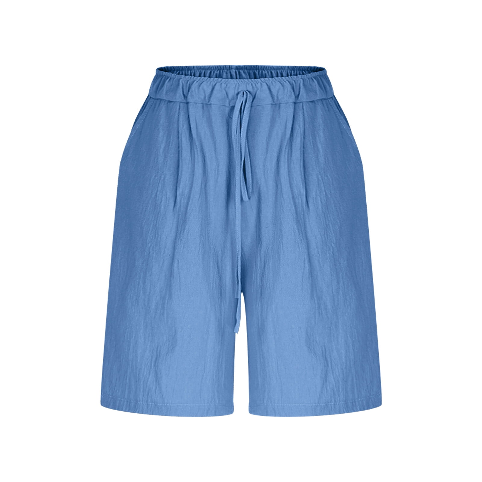 Short Fluide Femme Short D'été Femme Ample Taille élastique