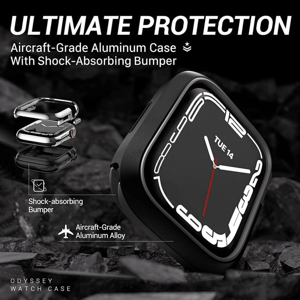 SwitchEasy Aircraft Grade Aluminum Case for 45mm Apple Watch