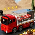thumbnail image 4 of Children’s Inertial Container Truck Toy – Alloy Flatbed Detachable Small Car Model for Boys – Simulated Freight Transport Vehicle, 4 of 5