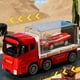 thumbnail image 4 of Children's Inertial Container Truck Toy Boy's Drop Alloy Container Flat Detachable Small Car Model, 4 of 7