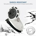 thumbnail image 4 of 1 Pair  Silicone Shockproof Game Touch Controller Case Handle Grip Shell Handle Protective Cover VR Accessories BLACK, 4 of 8