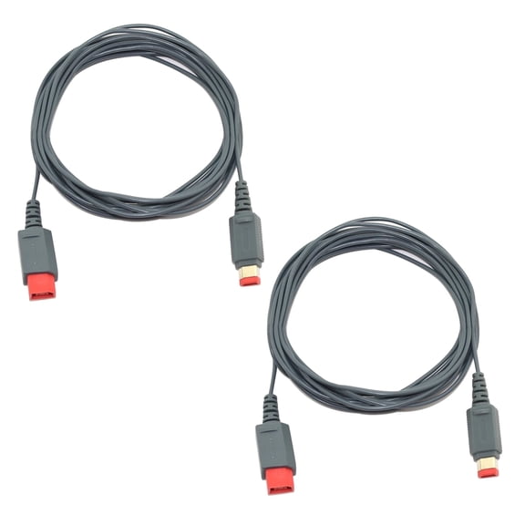 2 Pcs 10FT Sensor Bar Extension Cable Compatible with Nintendo Wii & Wii U, Extra Long 3M High-Fidelity Cord for Projectors & Media Rooms