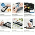thumbnail image 6 of Vacuum Sealer Machine, Aeitto 8-in-1 Air Sealing Food Vacuum Sealer with Starter Kit& 2-Year Warranty, Vacuum Sealing for Food Storage, Build-in Cutter,EXT-VAC, 6 of 10