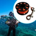 thumbnail image 6 of harayaa Scuba Diving Reel Double Ended Bolt Snap for Spearfishing Underwater Fishing Orange, 6 of 9