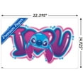 thumbnail image 3 of Disney Lilo and Stitch - I Heart You Wall Poster, 14.725" x 22.375", 3 of 4