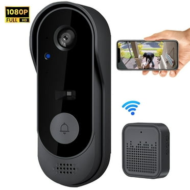 Hapyland Smart Video Doorbell, Wireless Doorbell Camera with WiFi