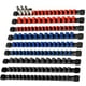 thumbnail image 1 of Organizador de enchufes AMM, 9 piezas, disco ABS de 1/2, 3/8 y 1/4 pulgadas, 1 of 7