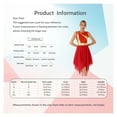 thumbnail image 5 of Womens Modern Lyrical Dance Costume Praise Liturgical Dresses Sleeveless Invisible Zipper, 5 of 7