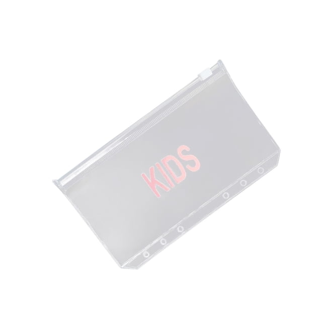 Kctiaxy Hand Ledger Storage Folder Cash Planner Binder Pocket Decorative Student Monthly Zipper Bag Cash Budget Envelope Kitchen Appliances