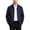 a01Black, variant on LODIENY Men Business Casual Full Zip Lightweight Jackets Warm Windbreaker Long Sleeve Mock Neck Dress Jacket Black M