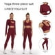 thumbnail image 5 of Pantalones de yoga de cintura alta para mujer, ropa interior deportiva Spot, mallas para correr, traje de fitness de secado rápido con estampado de melocotón en la cadera, 5 of 6