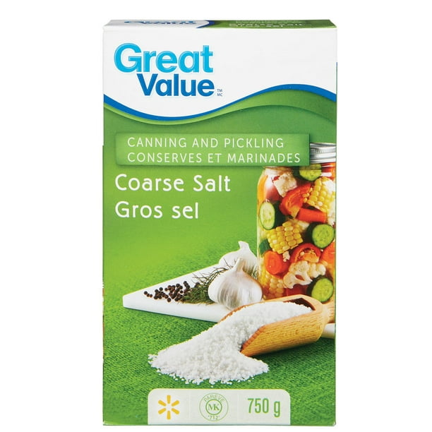 Gros sel Great Value