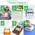 thumbnail image 5 of GREENCYCLE 20PK Compatible for Brother P-touch 24mm x 8m Black on White TZ TZe TZe-FX251 TZ-FX251 TZe-251 TZ-251 Flexible ID Cable Wire Label Tape, 5 of 7
