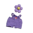 thumbnail image 2 of Mono con tirantes de pierna ancha Perfecl para muñecas de 5,91'' Violeta, 2 of 8