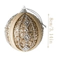 thumbnail image 3 of Rhinestone Pearl Christmas Ornament,Bling Glitter Hanging Decor,Elegant Sparkling Xmas Tree Mantel Window Holiday Decor,B, 3 of 7