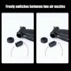 thumbnail image 3 of Bicycle Tire Pump, Compact Hand Pump for Tires Manual Air Pump Bicycle Accessory for Mountain Travel Camping Commuting Everyday Use, 3 of 5