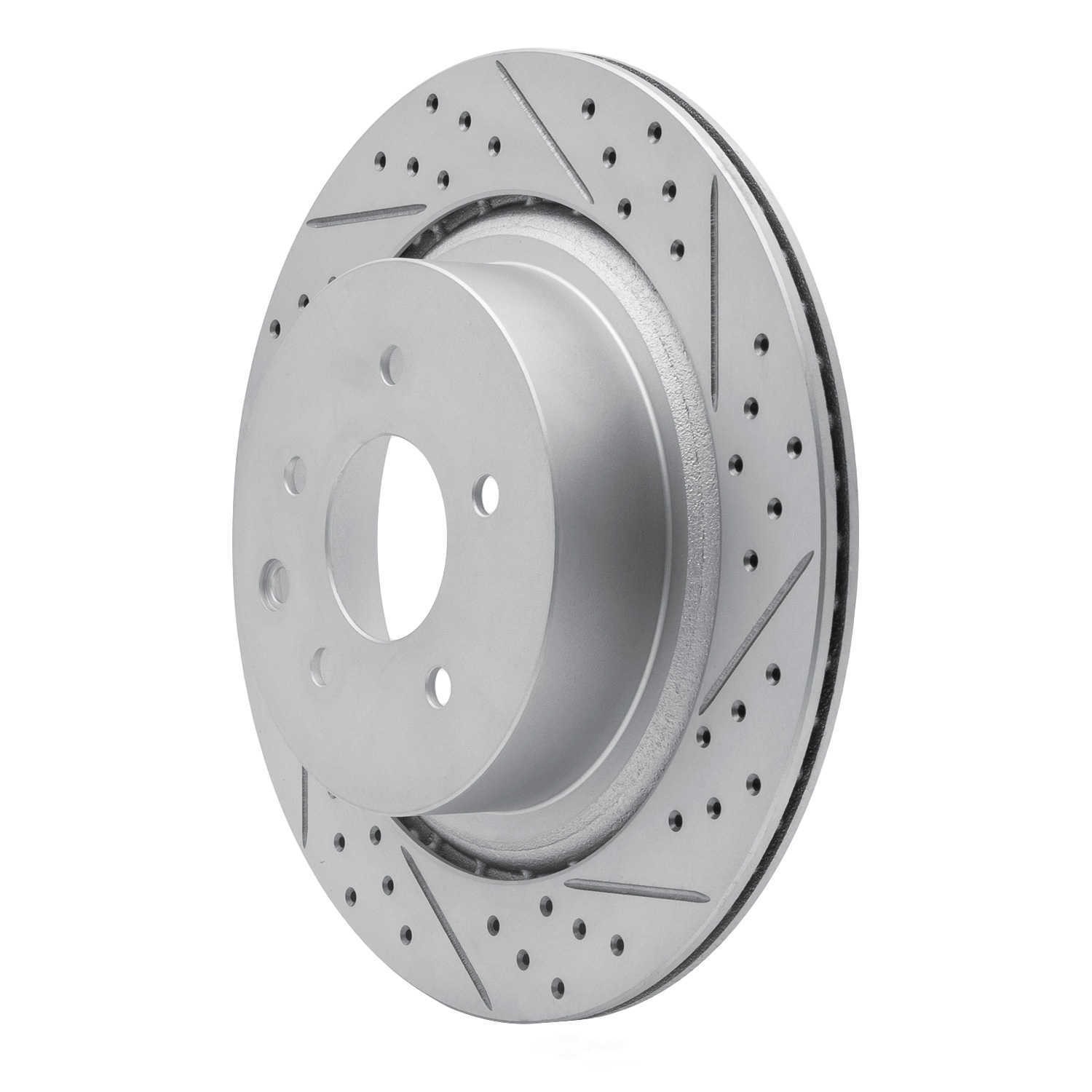 Dynamic Friction Company 830-68010R DFC Geoperformance Rotor - Drilled and Slotted