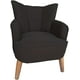 thumbnail image 5 of Sillon Individual Abanico Retro Vintage DAREKA WOOD Madera y Tela 100% Artesanal, 5 of 6
