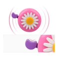 thumbnail image 5 of Bicycle accessories for children - 1 bicycle bell in the shape of a sunflower + 2 colorful bicycle straps, 5 of 5