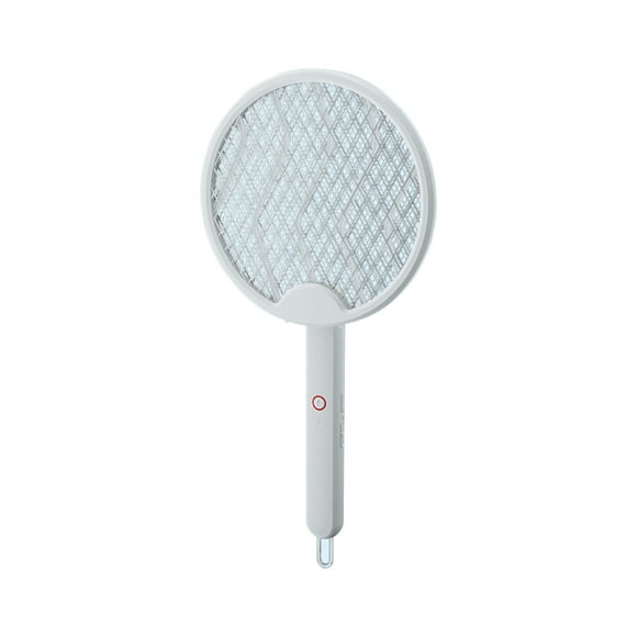 potrochi Electric Fly Swatter Racket, Handheld Bug Zapper Racket Electric Fly Swatter, Rechargeable Mosquito Swatter, 3 in 1 Smart Bug Zapper, Mosquito Bat for Indoor Outdoor Camping