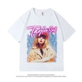 thumbnail image 4 of Venta Caliente Taylor Swift Pequeño Molde Taylor Mercancía Ropa Swift Puro Algodón Americano Camiseta De Manga Corta Hombres Mujeres Mismo Estilo, 4 of 5