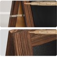 thumbnail image 3 of TEAKMAMA Chalkboard Signs 40x20 Standing A Frame Chalk Board Easel Sign Sandwich Board Signs Outdoor, Double Sided Blackboard for Business, Cafe, Weddings, Rustic Brown, 3 of 6