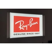 LED Light Box with Snap Frame in White – Size: 35.5 x 19.7 inches – Commercial Grade