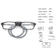 thumbnail image 5 of Reading Glasses High-grade Tr Magnetic Absorption Hanging Neck Funky Readers Glasses, 5 of 5