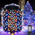 thumbnail image 1 of Luces navideñas iShabao de 181 pies, 500 LED, multicolor, resistentes al agua, 1 of 6