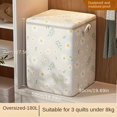 thumbnail image 4 of 1pc Mignon Vêtements Sac de Rangement de Courtepointe avec des Poignées Durables, Sac de Déménagement Imperméable pour, 4 of 5