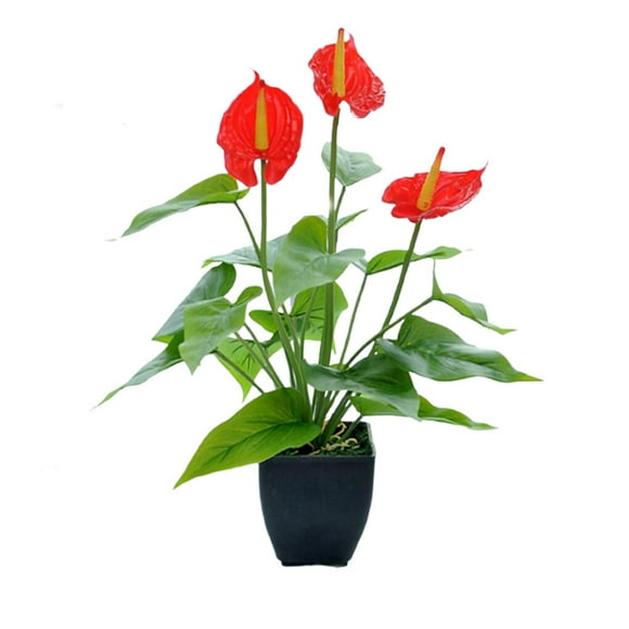 Home Artificial Flower Bonsai Indoor Outdoor Simulation Flowers Fake Plant Living Room Courtyard Patio Decoration Type 1