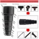 thumbnail image 2 of Universal Vacuum Attachments Kit Accessories - Includes Horse Hair Vacuum Brush, Hose Adapters for 2, 2 of 5
