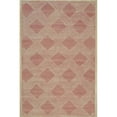 thumbnail image 1 of EORC T182PK5X8 5 x 8 ft. Spring 2020 Contemporary Wool Area Rug, Pink, 1 of 6