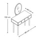 thumbnail image 5 of Mobi Tocador de Madera Modelo Rodano Color Blanco, 5 of 5