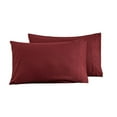 thumbnail image 2 of Yeciiwht 2pc Solid Color Pillow Covers 35x20 Inches Velvet Soft Cozy Pillow Case, Household Breathable Pillowcase Sofa Bed Decorative Pillow Cover for Bedroom, Home Decor, 2 of 6