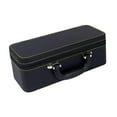 thumbnail image 2 of yuksok Bangle Box PU Leather Portable Handle Shows Fashionable Bracelet Storage Box Black, 2 of 9
