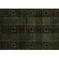 thumbnail image 1 of Ahgly Company Indoor Rectangle Abstract Brown Modern Area Rugs, 2' x 5', 1 of 4