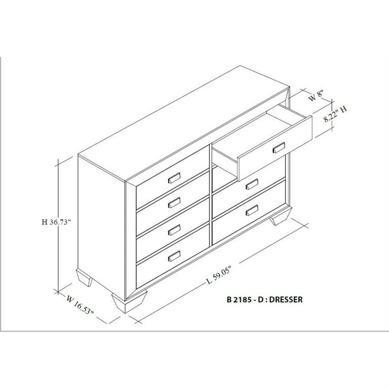 Furniture Brown Wood Bedroom Dresser, Bedroom Dresser Dimensions
